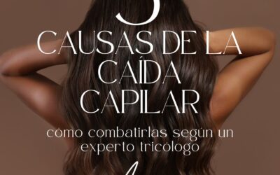 5 causas de la caída capilar
