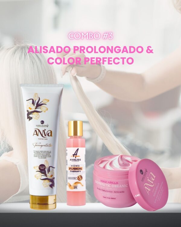 Combo #3 Alisado Prolongado & Color Perfecto