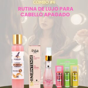 Combo #4  Rutina de Lujo para Cabello Apagado